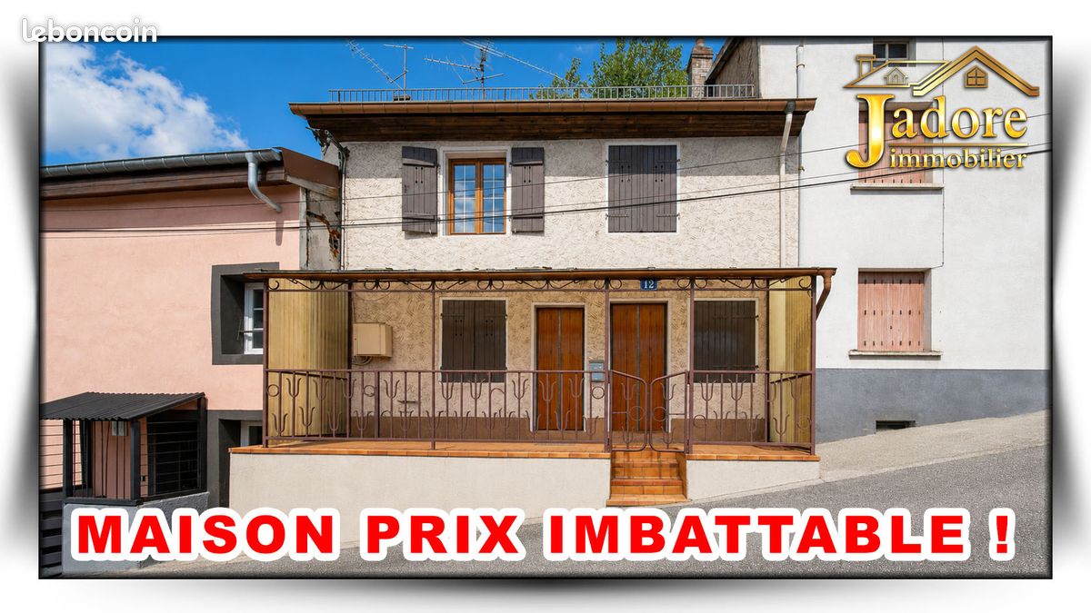 Maison 4 pièces 75 m² · à Senones · 75 m² · 39 900 €