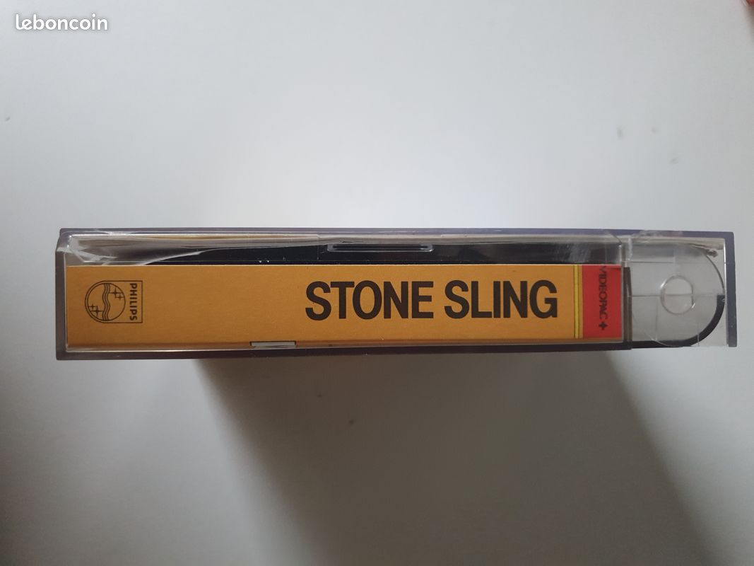 Jeu Philips Videopac Stone Sling Catapulte Pour Collectionneur IBM PCJR