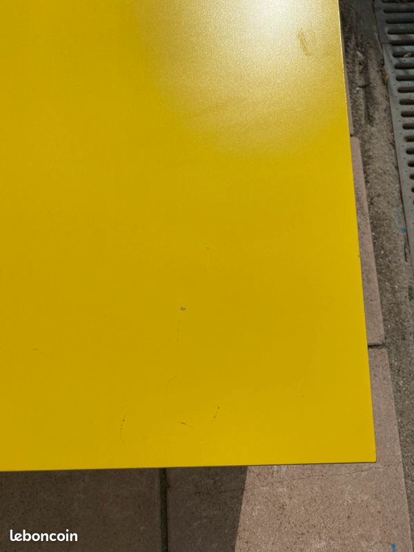 Table LACK IKEA Jaune (image 3)