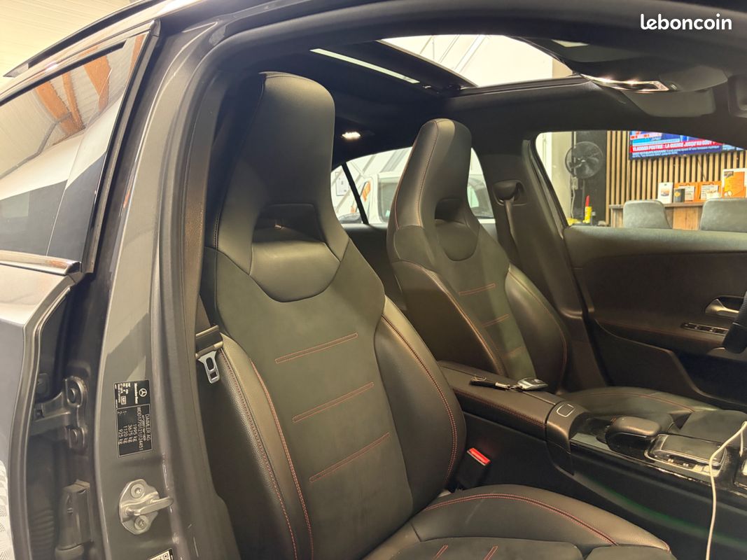 Mercedes-benz classe a 2.0 200 d 150ch amg line 8g-dct toit ouvrant/ sieges elecs chauffants/ camera 360/ pack black (image 6)