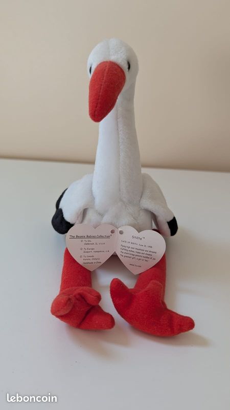 Beanie Baby Cigogne Stilts (image 5)