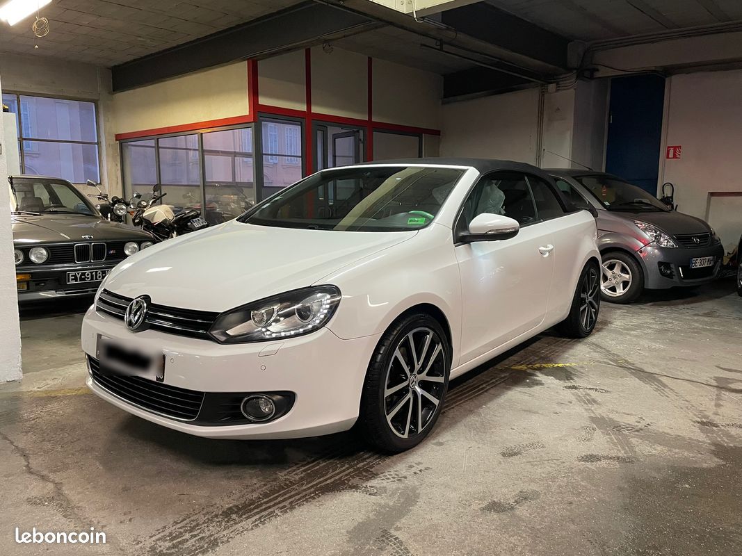 Golf 6 cabriolet carat - Voitures