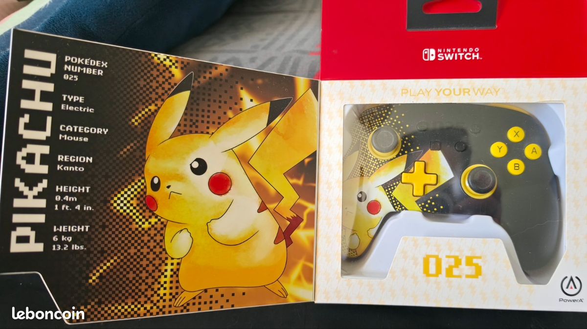 POWER A Manette Switch Pikachu friendsnintendo Switch