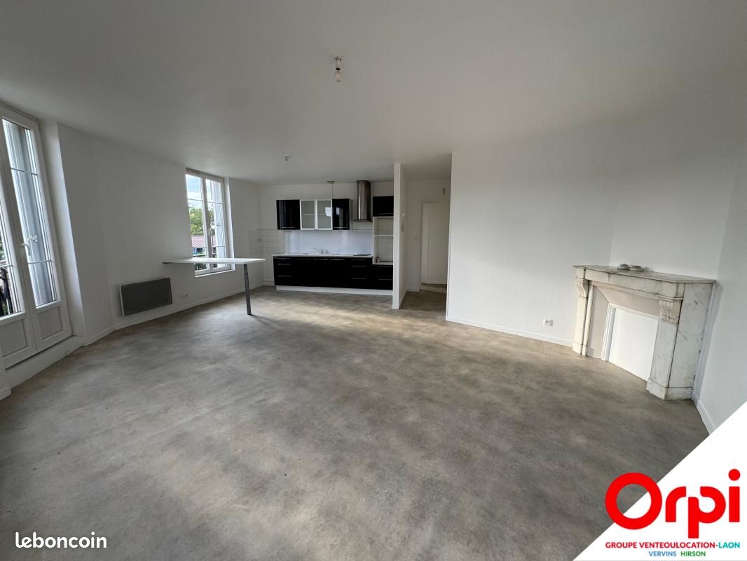 Appartement 2 pièces 58 m² · à Crépy · 58 m² · 445 €/mois