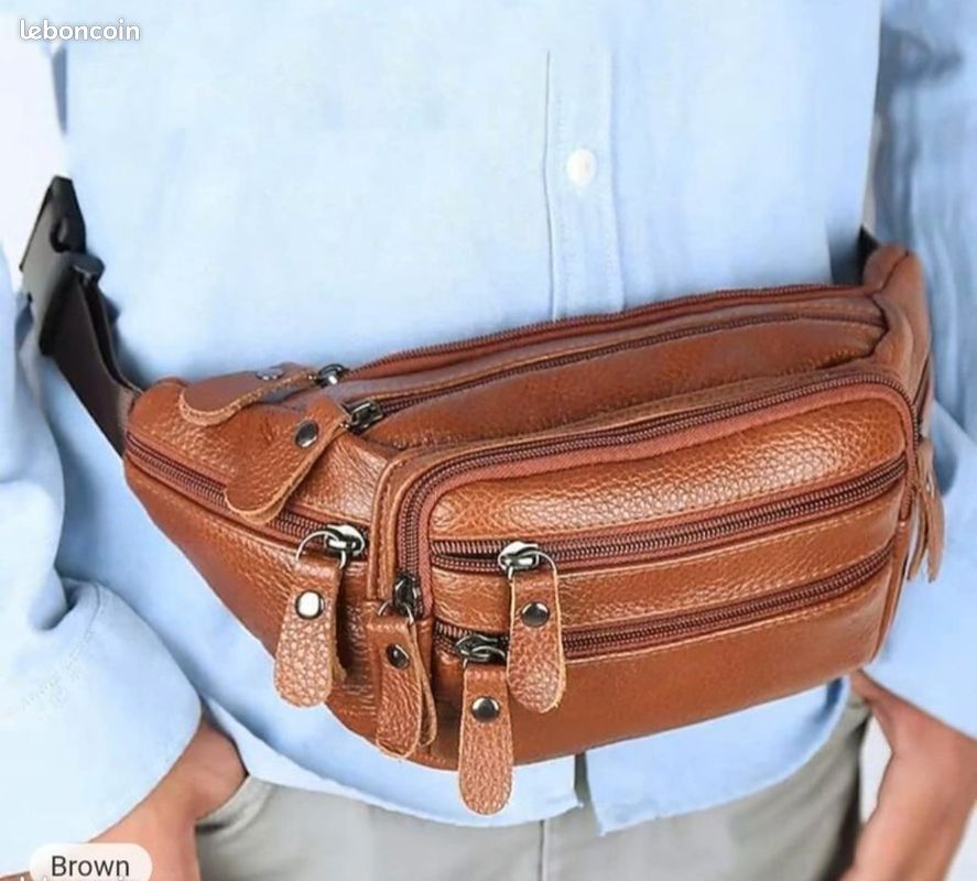 Sac Banane cuir animal (image 2)