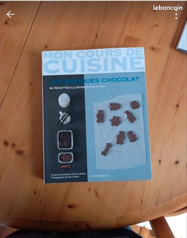 Livre mon cours de cuisine les basiques chocolat (image 1)