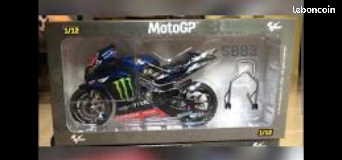 Miniatures montées - Yamaha 2020 Quartararo 1/12 Minichamps