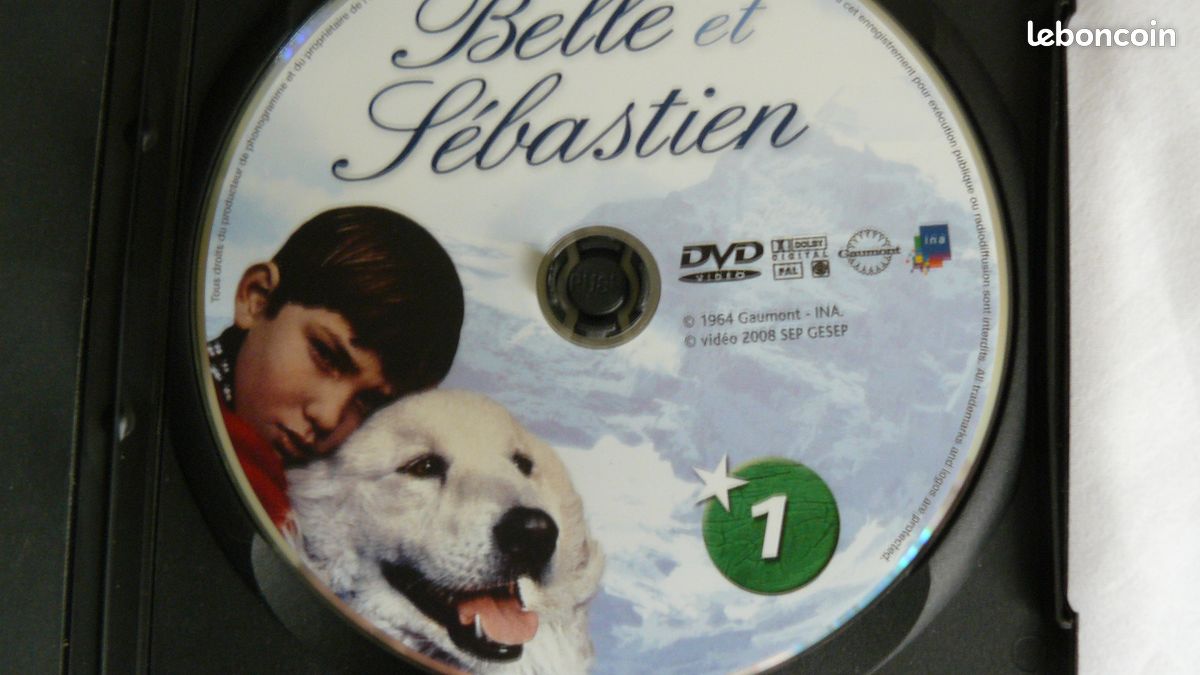 DVD Belle & Sébastien originaux , lot de 13 (image 1)