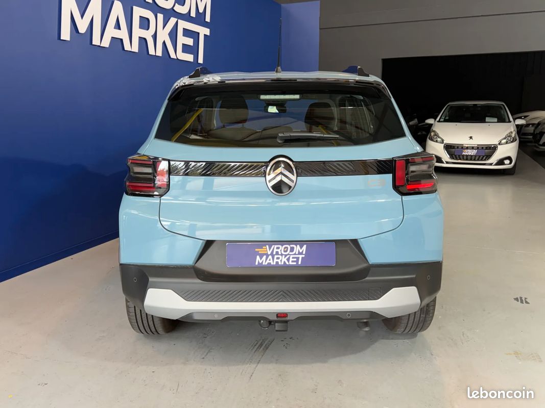 CITROEN C3 PLUS 1.2 Turbo 100ch - 2025 - 4 254 km - Moteur à chaine - Première main - Garantie Stellantis 11/2033 (image 4)