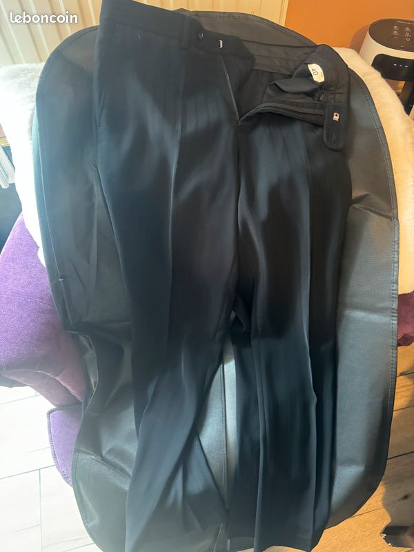 Costume c’est et pantalon noir BARBERINI (image 6)