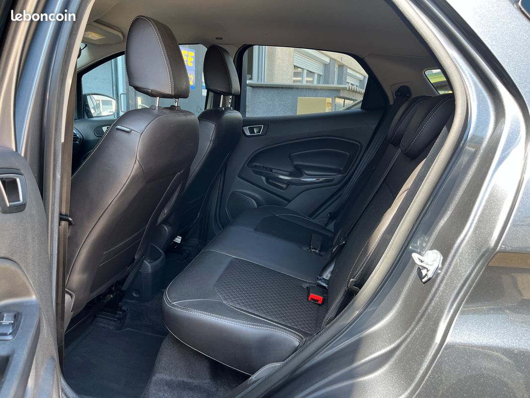 A saisir ecosport essence 125cv 131.200kms cuir clim possibilite garantie 12 / 24 / 36 mois (image 9)