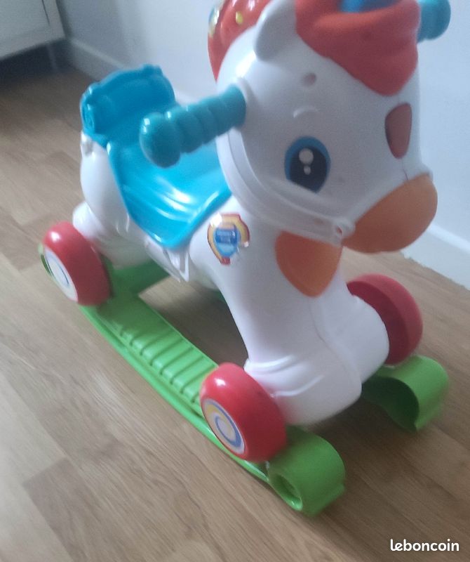 Jouet enfant cheval à bascule (image 2)