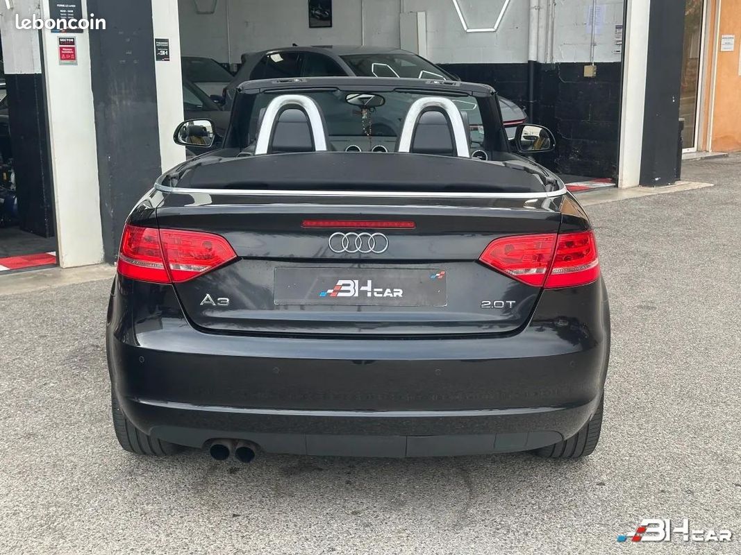 Audi A3 CABRIOLET / 2.0L TFSI 200cv / AMBITION LUXE / S-TRONIC BVA / DISTRI A JOUR / SUIVI INTEGRAL (image 7)