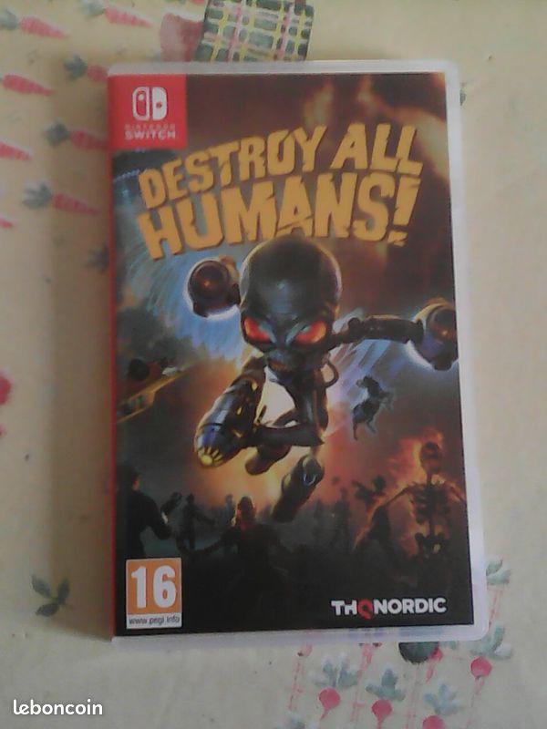 Jeu switch Destroy all humans (image 1)