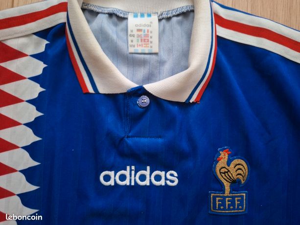 maillot football vintage France 1994 HOME 8 – Football Shirt Vintage