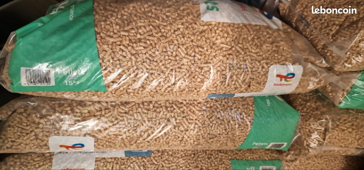 Pellets bois 35 sacs de 15kg (image 1)