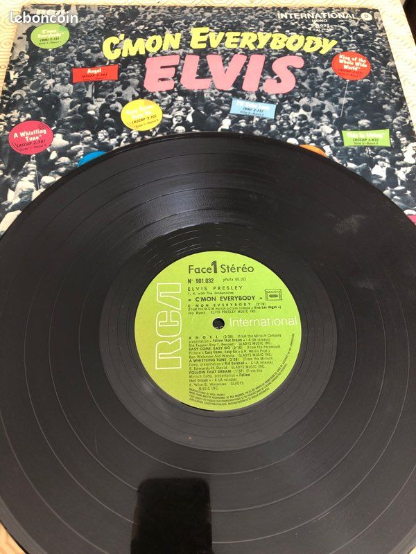 Disque ELVIS PRESLEY (image 3)