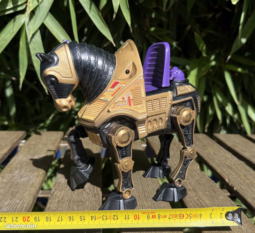 HE-MAN MASTERS DE Univers Nuit Harceleur War Horse Motu Mattel 1985