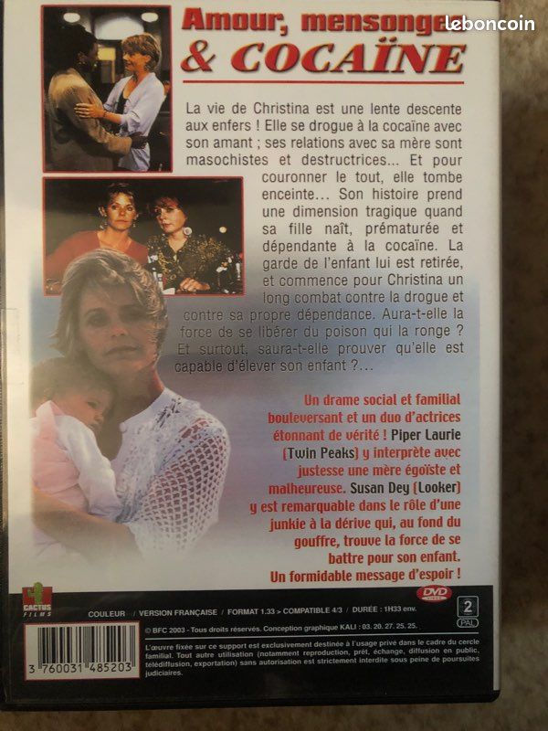 DVD Amour Mensonges et cocaine (image 2)