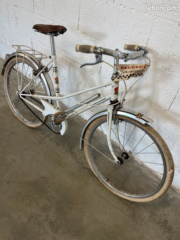 Paire De Roues Peugeot Pour Vélo Ancien De Collection, Fabrication Française