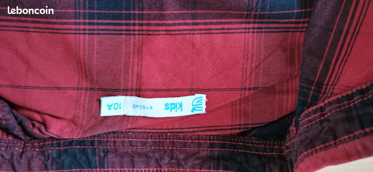 Chemise à carreaux (image 4)