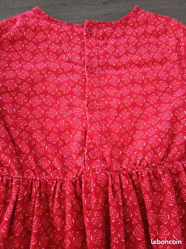 Robe en velours fille ans Okaïdi Vêtements