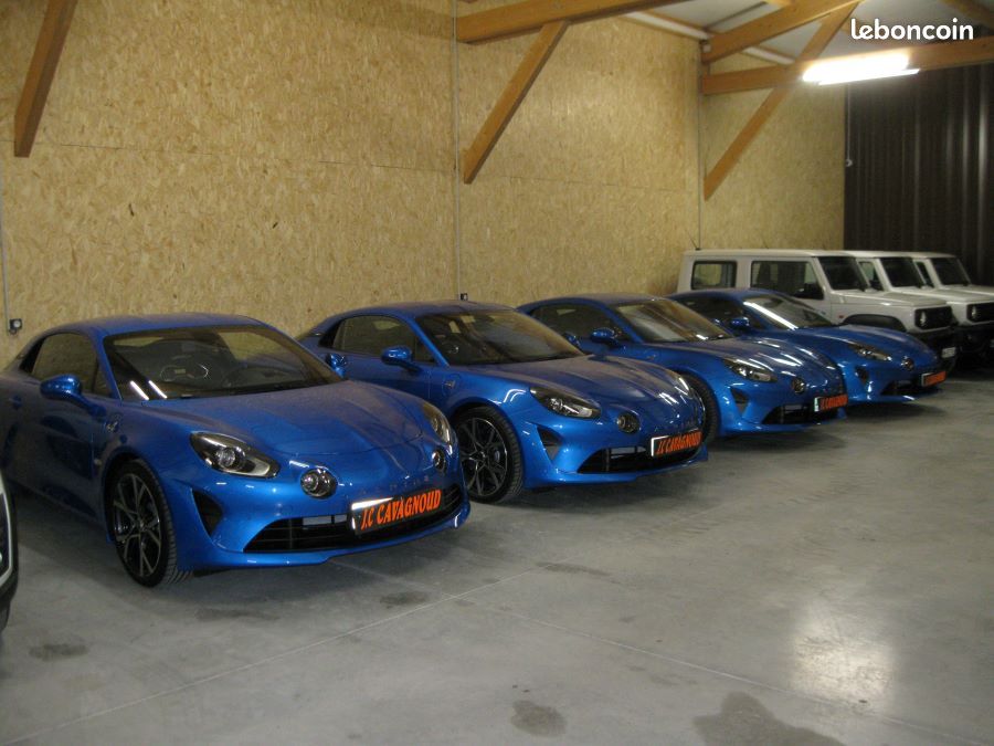 Alpine a110 bleu alpine metalise (image 1)