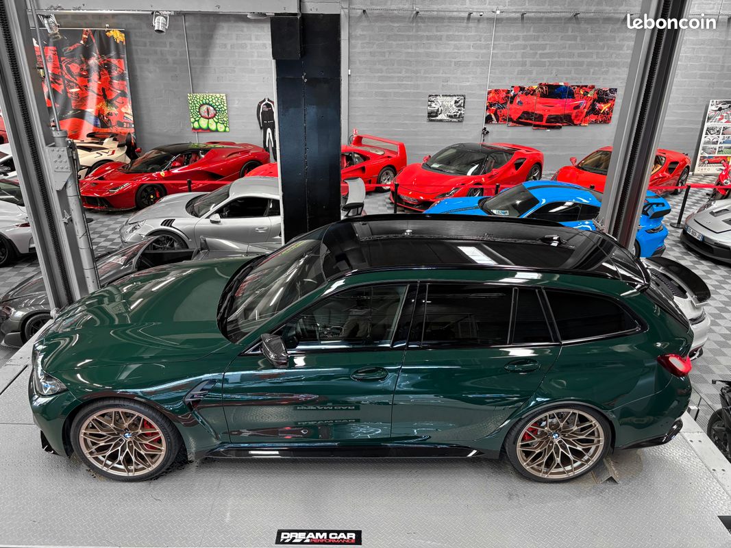 BMW M3 TOURING Xdrive – British Racing Green – ORIGINE FRANCE – MALUS PAYÉ (image 2)