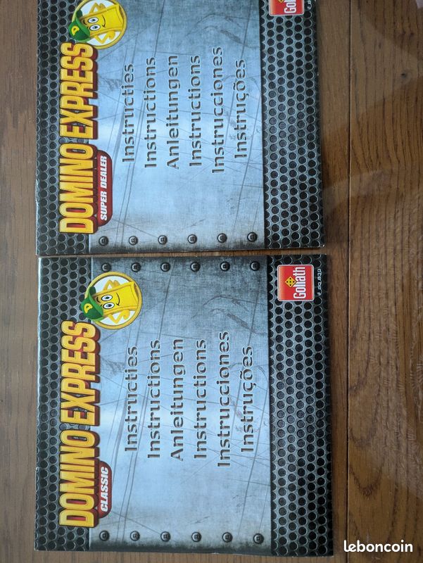 Jeu De Construction Domino Express Classic Par Goliath - Avec Looping, Rails Et Plus De 80 Dominos - À Partir De 6 Ans
