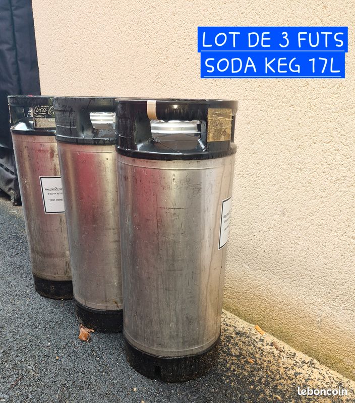 Lot futs sodakeg soda-keg soda keg - Vins & Gastronomie