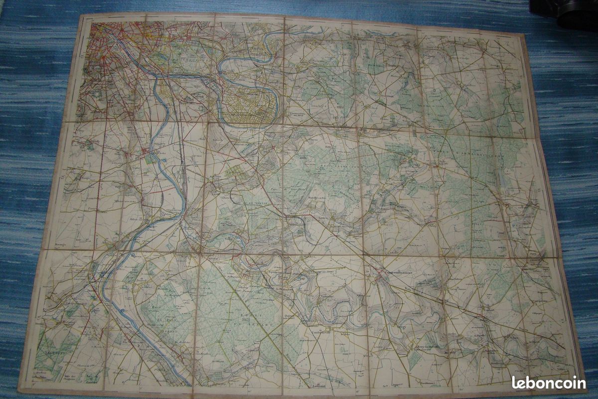 7 PUZZLES GÉOGRAPHIQUES Atlas. Paris, A. Logerot, [Circa 1850] cartes