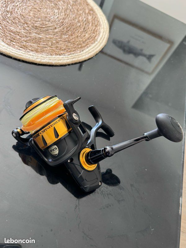 Ensemble moulinet spinning Spinfisher 6500 plus stress (image 1)