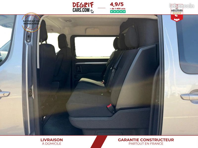Fiat Scudo XL NOUVEAU MOTEUR 2.2 BlueHDi 180 EAT8 CABINE APPROFONDIE 5 PLACES + Pack Premium Conn... (image 36)