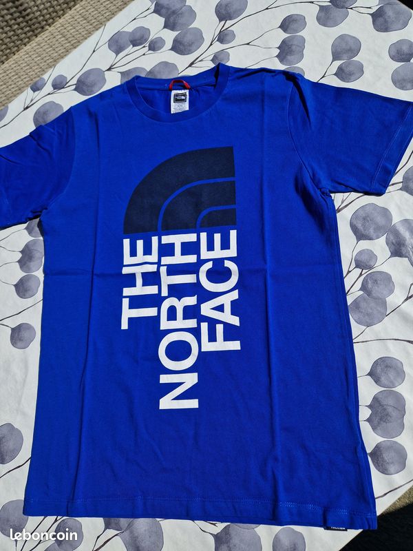 T-SHIRT bleu THE NORTH FACE taille S 14-16 ans Vêtements