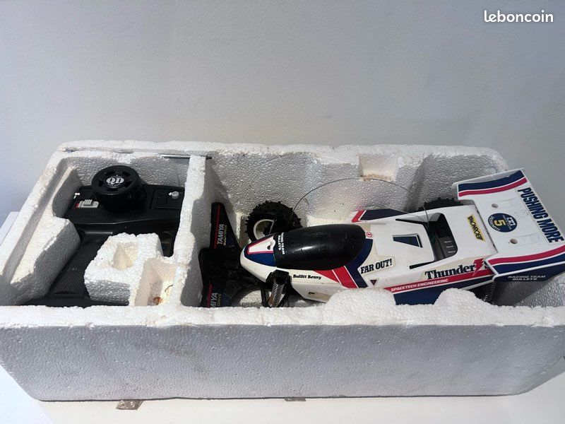 Voiture télécommandée Tamiya Thunder Shot 1989 - Modélisme