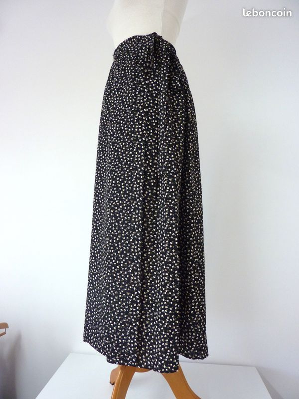 Robe noire à nouer - Mode Grande Taille - Fashion Curvy Shop