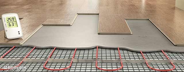 Plancher chauffant electrique Cable ou Trame (image 2)