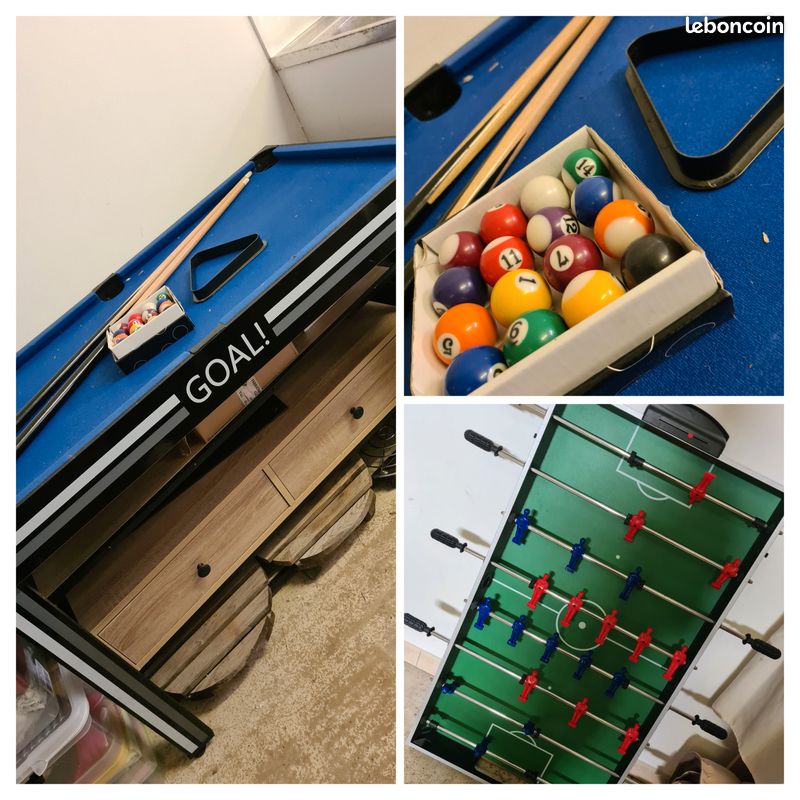 Table de jeux 6 en 1 (image 1)