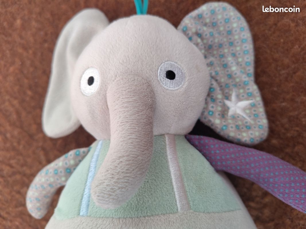 Éléphant musical P'tit bisous (image 6)