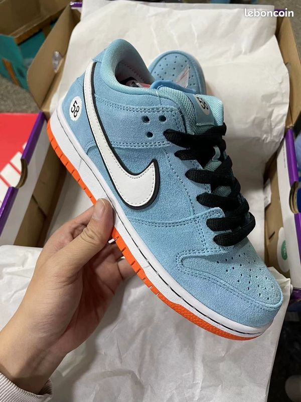 Nike Du/nk SB Pro qs "abstract art" bleu et blanc (image 1)
