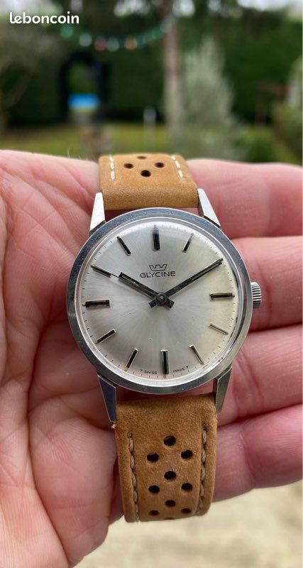 Mouvement De Montre Glycine Vintage LDS - Pour Pièces Ou Réparation - Occasion