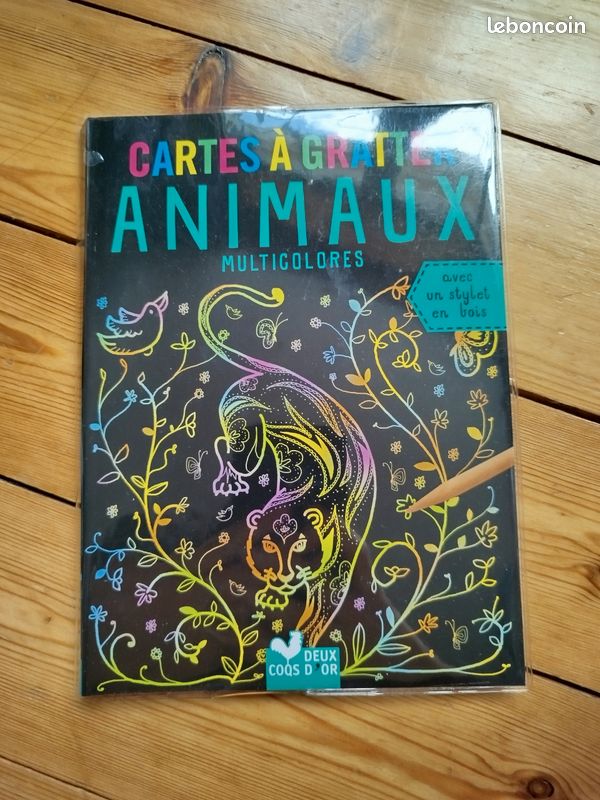 Carnet de cartes a gratter (image 1)