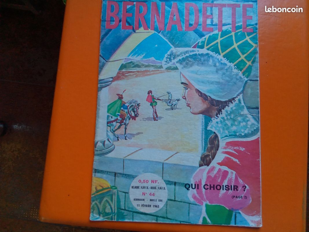 Revue Bernadette du 11 février 1962 prix 2 euros (image 1)