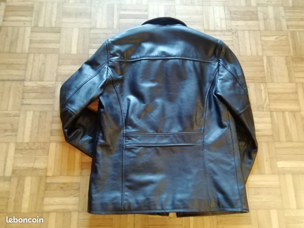 Veste blouson cuir SCHOTT Homme Taille M (image 4)