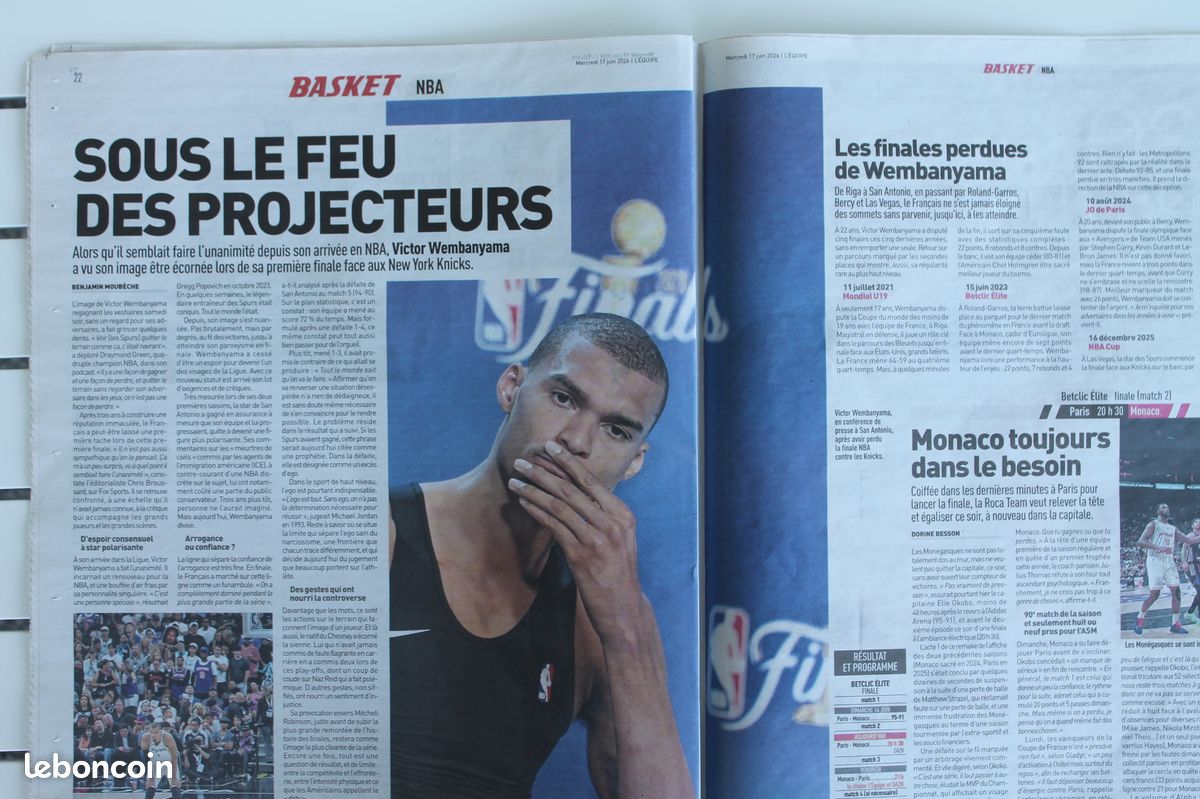 L'Equipe du 17/6/2026 - Coupe du Monde 2026- France 3 - 1 Sénégal - Mbappé - Olise - (image 12)