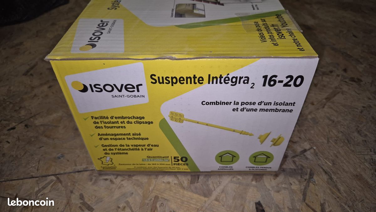 Vends suspente integra 2 isover (image 1)