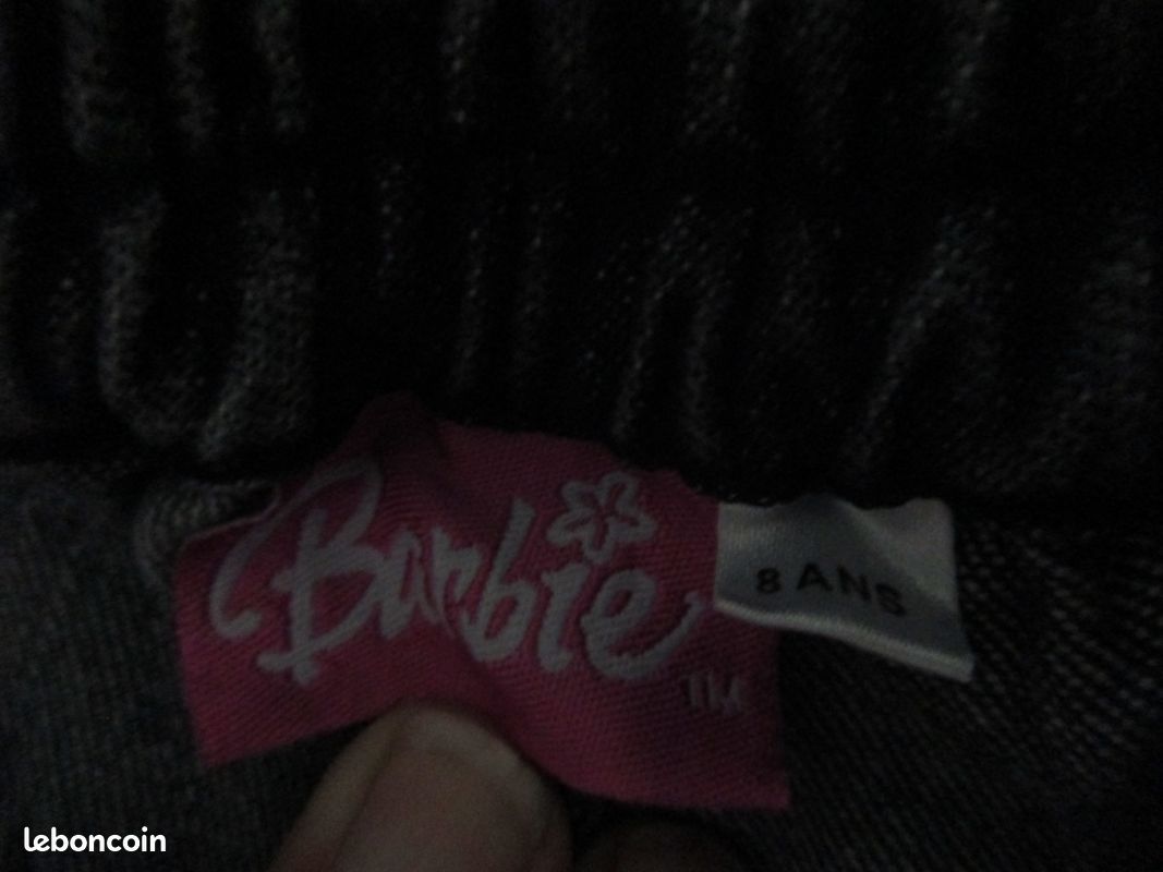 Jean gris Barbie 8 ans (image 4)