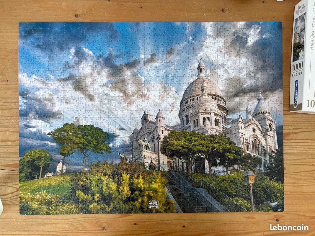 Puzzle Clementoni 1000 pièces (image 1)