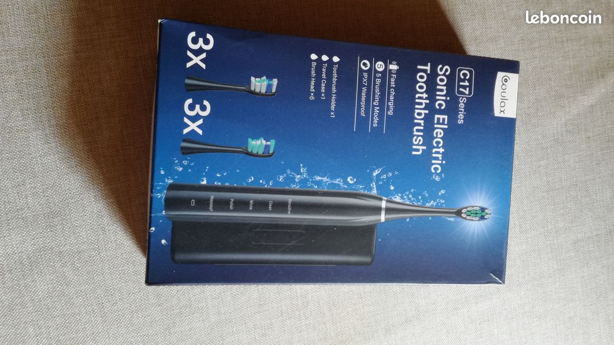Brosse à Dents électrique Sonique Coulax Série C17 - Neuf (lire Description Et Photos)