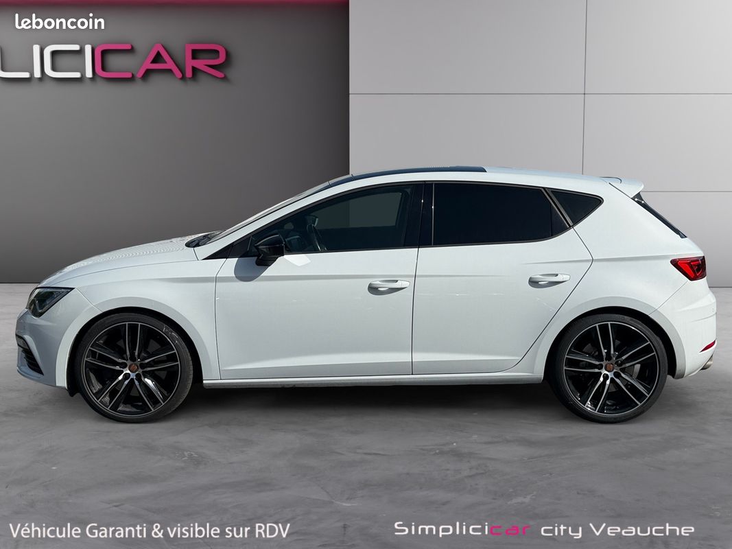 SEAT LEON 2.0 TSI 290 CUPRA CARBON EDITION DSG 290Ch Garantie 12 mois - Entretiens Seat - Toit Ouvrant - Sièges chauffant - Palette au volant - Caméra (image 5)